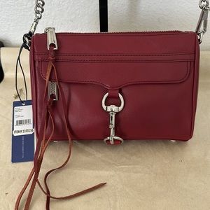 HF16EFCX01 Rebecca Minkoff Mini MAC Crossbody Tawny Port